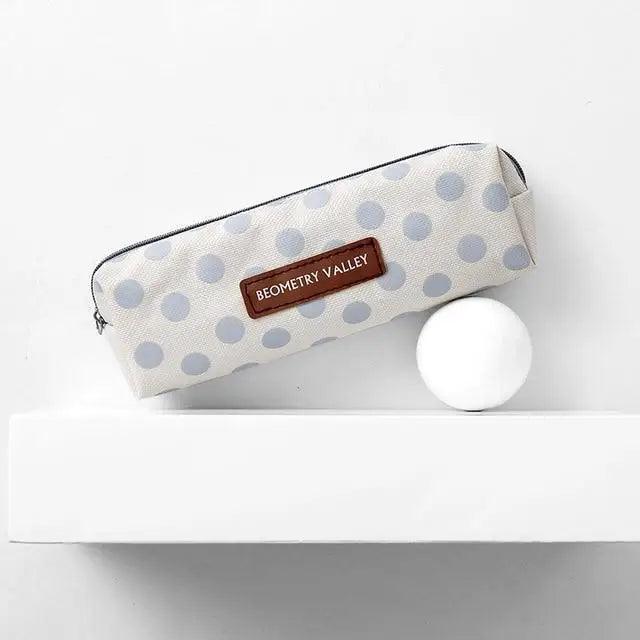 Modern Student Pencil Case Minimalist Simple Pen Bags Durable Zipper Pencil Cases For Office Stevvex