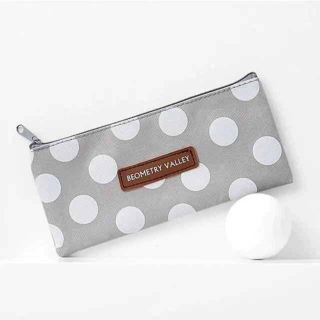 Modern Student Pencil Case Minimalist Simple Pen Bags Durable Zipper Pencil Cases For Office Stevvex