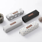 Modern Student Pencil Case Minimalist Simple Pen Bags Durable Zipper Pencil Cases For Office Stevvex