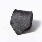 Modern Style Black Brown Wedding Neck Ties For Men Stylish Stripe Design Wedding And Casual Suit Neckties For Men Stevvex