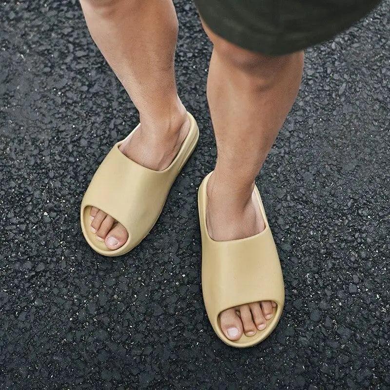 Modern Thick Soft Slippers Classic Non-slip Flip Flops Spa Slippers Indoor Outdoor Summer Unisex Flip Flops Stevvex