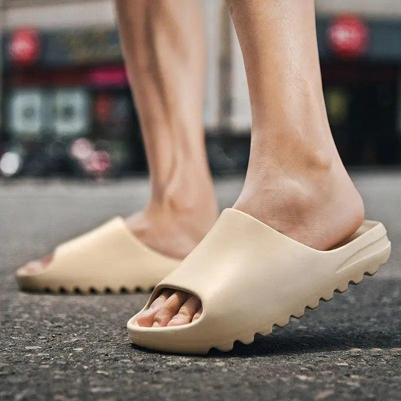 Modern Thick Soft Slippers Classic Non-slip Flip Flops Spa Slippers Indoor Outdoor Summer Unisex Flip Flops Stevvex