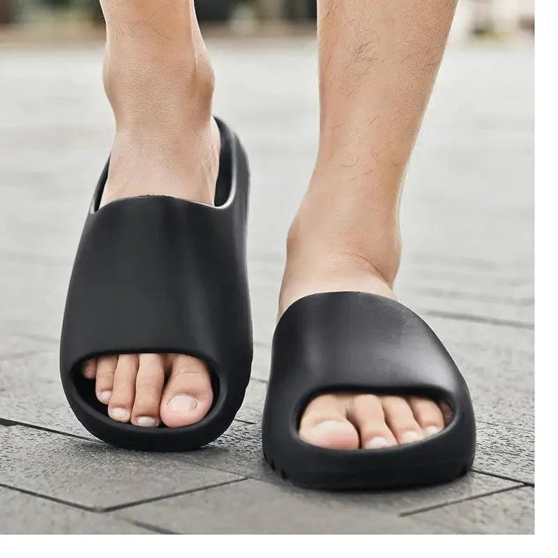 Modern Thick Soft Slippers Classic Non-slip Flip Flops Spa Slippers Indoor Outdoor Summer Unisex Flip Flops Stevvex