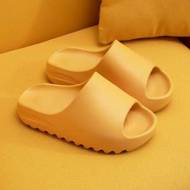 Modern Thick Soft Slippers Classic Non-slip Flip Flops Spa Slippers Indoor Outdoor Summer Unisex Flip Flops Stevvex