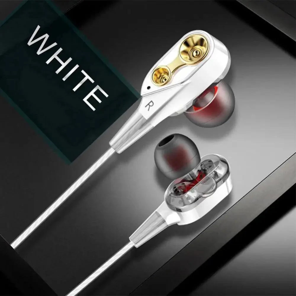 Modern Unisex Wired Headphones Professional Sound Isolating Earphones 3.5mm Universal  Wired Earphone Newest Stereo Headset Stevvex