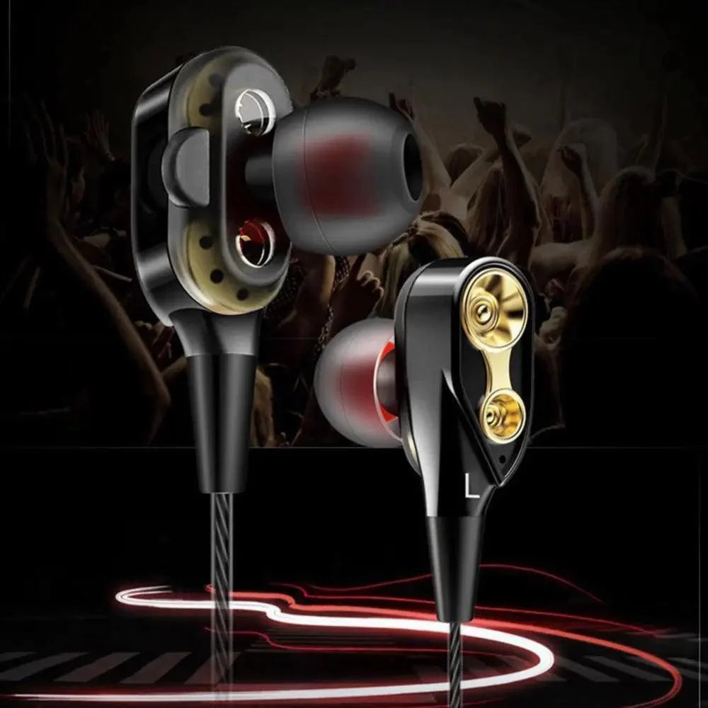 Modern Unisex Wired Headphones Professional Sound Isolating Earphones 3.5mm Universal  Wired Earphone Newest Stereo Headset Stevvex