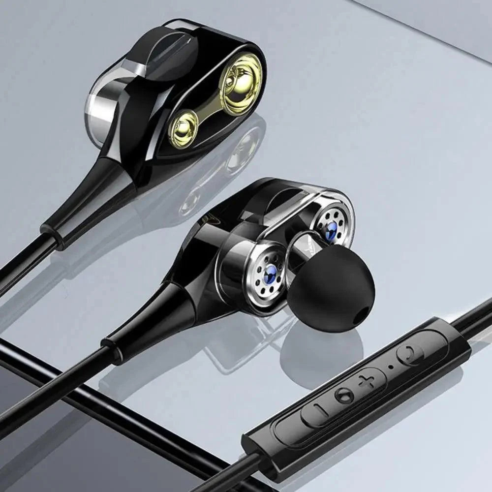 Modern Unisex Wired Headphones Professional Sound Isolating Earphones 3.5mm Universal  Wired Earphone Newest Stereo Headset Stevvex