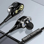 Modern Unisex Wired Headphones Professional Sound Isolating Earphones 3.5mm Universal  Wired Earphone Newest Stereo Headset Stevvex