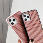 Modern Waffle Sport Shoe Sole Texture Silicone Case for iPhone 12 13 Pro Max XS XR X iPhone Mini Cover  Silicone Impact Resistant Protective Case Soft Silicone Art Phone Case Stevvex