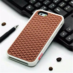 Modern Waffle Sport Shoe Sole Texture Silicone Case for iPhone 12 13 Pro Max XS XR X iPhone Mini Cover  Silicone Impact Resistant Protective Case Soft Silicone Art Phone Case Stevvex