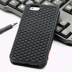 Modern Waffle Sport Shoe Sole Texture Silicone Case for iPhone 12 13 Pro Max XS XR X iPhone Mini Cover  Silicone Impact Resistant Protective Case Soft Silicone Art Phone Case Stevvex