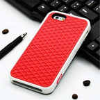 Modern Waffle Sport Shoe Sole Texture Silicone Case for iPhone 12 13 Pro Max XS XR X iPhone Mini Cover  Silicone Impact Resistant Protective Case Soft Silicone Art Phone Case Stevvex
