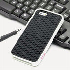 Modern Waffle Sport Shoe Sole Texture Silicone Case for iPhone 12 13 Pro Max XS XR X iPhone Mini Cover  Silicone Impact Resistant Protective Case Soft Silicone Art Phone Case Stevvex