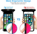 Modern Waterproof Case For Phone Full View Universal Soft Phone Cover For iPhone Water Proof Bag Waterproof Phone Case With Lanyard for iPhone Waterproof Bag Stevvex