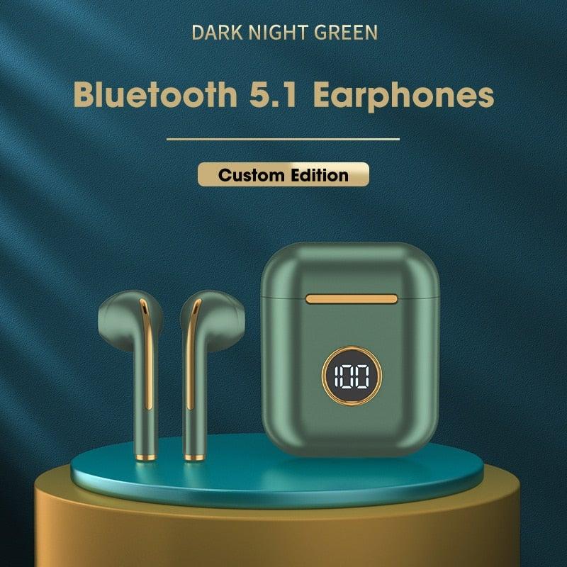 Modern White Wireless Bluetooth Headphones Waterproof HIFI-Sound Music Earphones For Outdoor Sport Workout Headset Sports Headphones Wireless Wearable Music Player Built-in Sweatproof Headphones With Charging Case Bluetooth 5.0 Stevvex