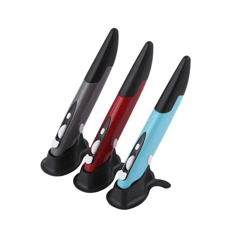 Modern Wireless Vertical Pen Mouse Optical USB Cool Style Pen-Shaped Mice Adjustable DPI Wireless Mouse For Laptop 2.4Ghz Stevvex