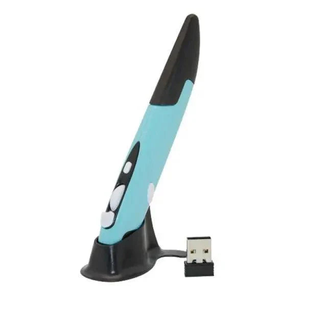Modern Wireless Vertical Pen Mouse Optical USB Cool Style Pen-Shaped Mice Adjustable DPI Wireless Mouse For Laptop 2.4Ghz Stevvex