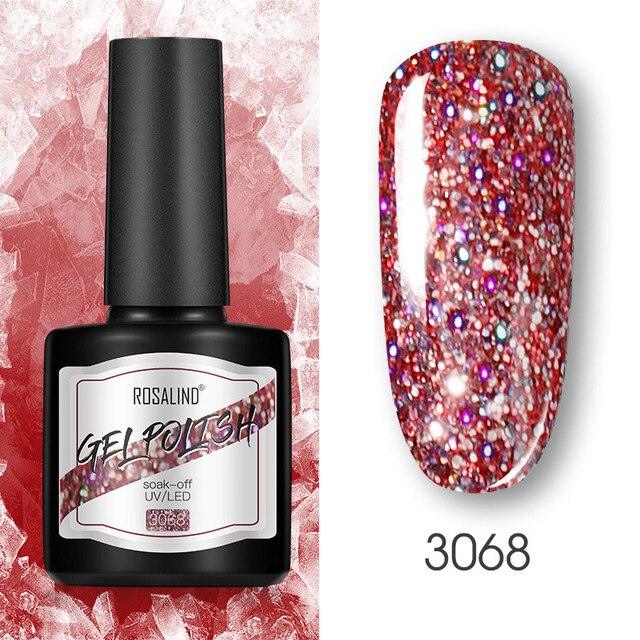 Modern Womens Glossy Colorful 8ml Nail Gel Polish Permanent UV LED  High Quality Crystal Effect Design Stevvex