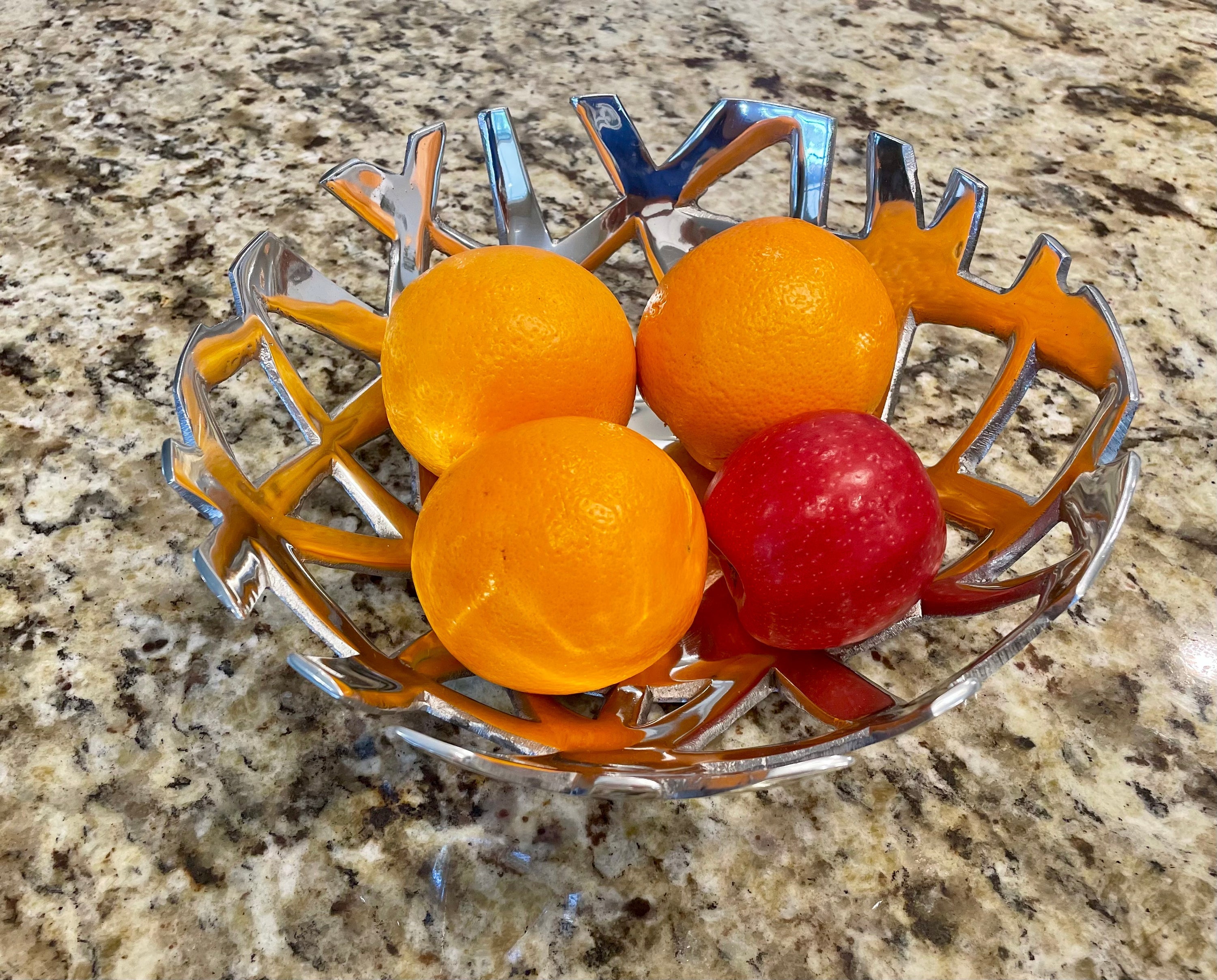 Modern Wooden Fruit And Bread Tray Handcrafted Decorative Bowl For Kitchen