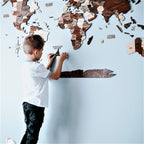 Brown Wall Art for Living Room Enjoy The Wood