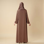 Modest Luxury Premium Nida Abaya | Zoom Umbrella Cut Summer Abaya (MA233) Mariam's Collection
