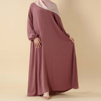 Modest Luxury Premium Nida Abaya | Zoom Umbrella Cut Summer Abaya (MA233) Mariam's Collection