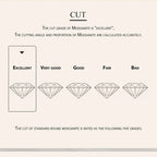Moissanite Butterfly Clover Stud Earrings 925 Silver Diamond Cut Wedding Gift BandsCo Straps