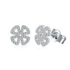 Moissanite D Color Solitaire Stud Earrings 925 Sterling Silver For Women Gift BandsCo Straps