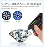 0.5ct Moissanite Halo Sunflower Stud Earrings 925 Sterling Silver Women BandsCo Straps
