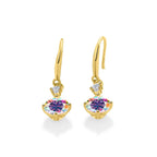 Moissanite Earrings 925 Sterling Silver White Gold Plated Hypoallergenic Studs BandsCo Straps
