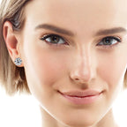 Moissanite Stud Earrings 0.2-6 Carat D-E Color 925 Sterling Silver BandsCo Straps