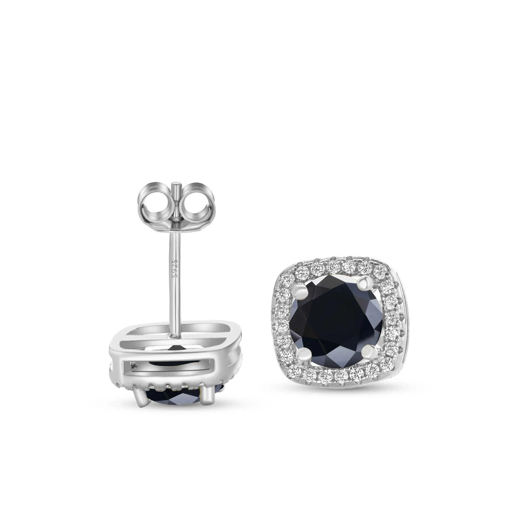 Moissanite Stud Earrings 0.5-1.0CT Multi 925 Sterling Silver 18K Plated Gift BandsCo Straps