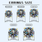 Moissanite Stud Earrings 0.3-3 Carat S925 Sterling Silver Gray Plated BandsCo Straps