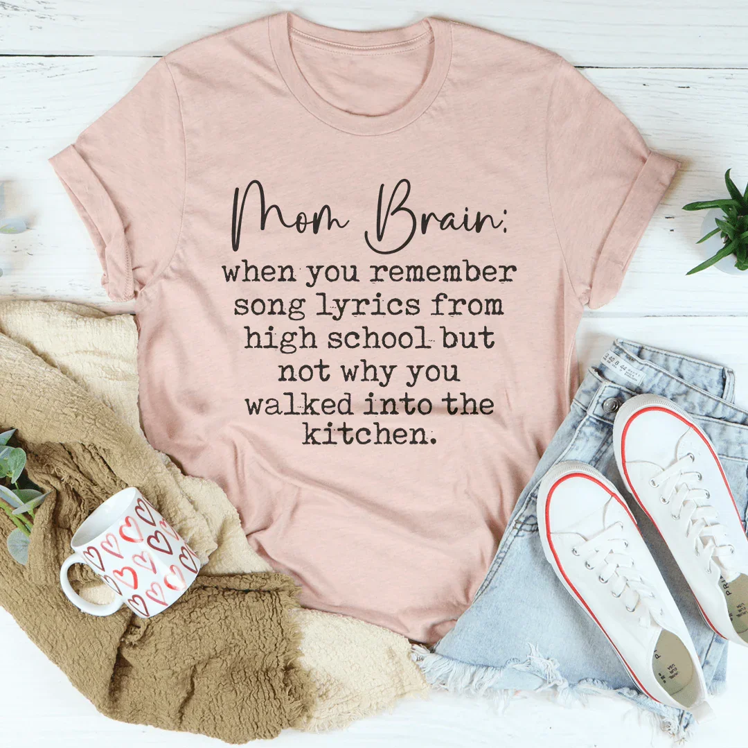 Mom Brain Tee - SJB-DIAMOND ELITES