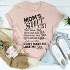 Mom's List Tee Peachy Sunday