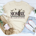 Mombie Like A Zombie But With Kids Tee Peachy Sunday