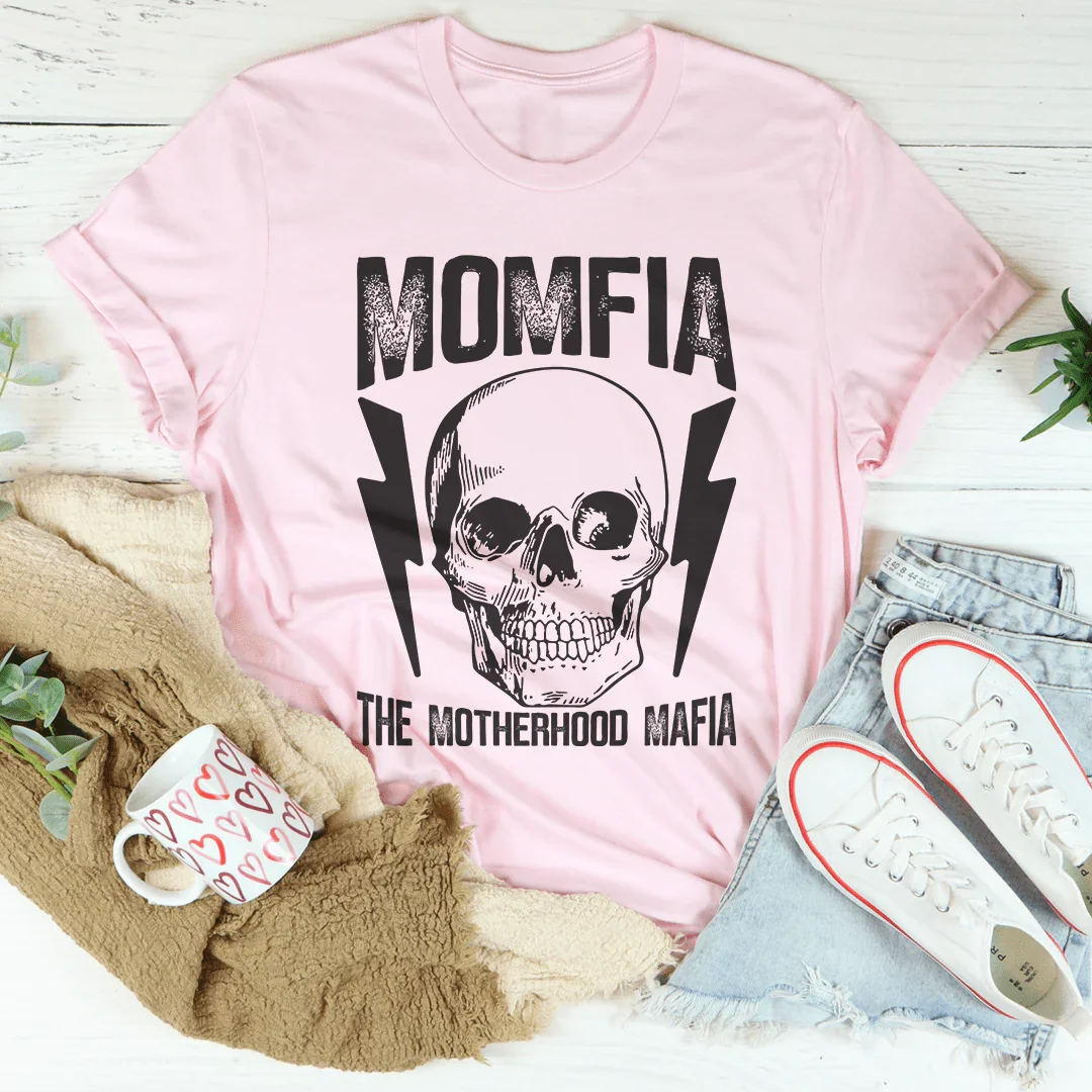 Momfia Tee Peachy Sunday
