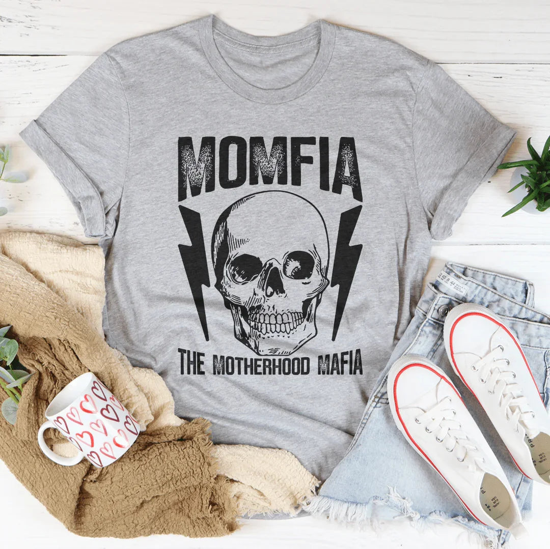 Momfia Tee Peachy Sunday