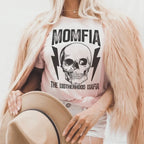 Momfia Tee Peachy Sunday