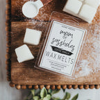 Coffee And Vanilla Scented Candle Messy Bun Quote Aromatherapy Vanilla Coffee Home Fragrance BandsCo Straps