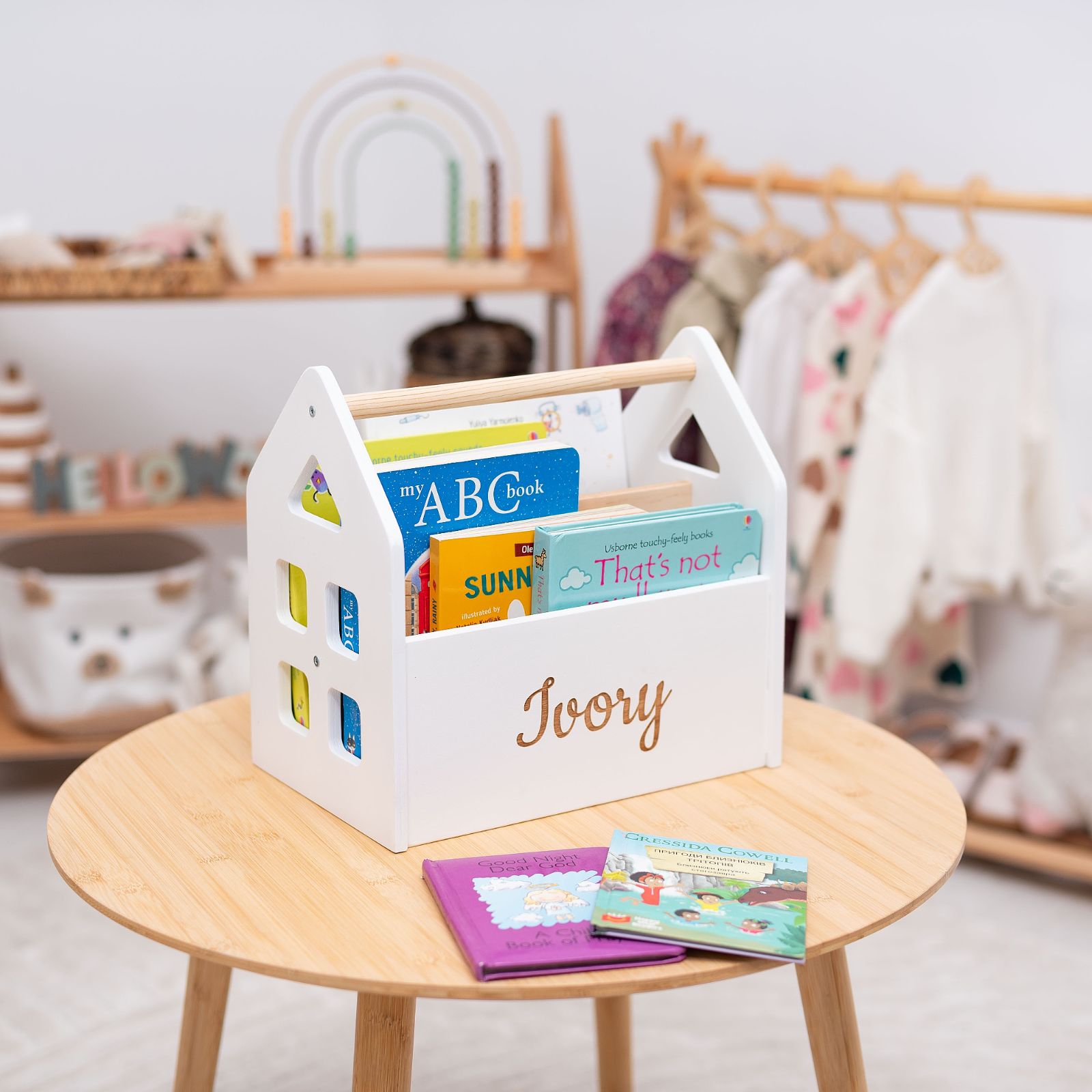 Dark Walnut Montessori Book Shelves - SJB-DIAMOND ELITES