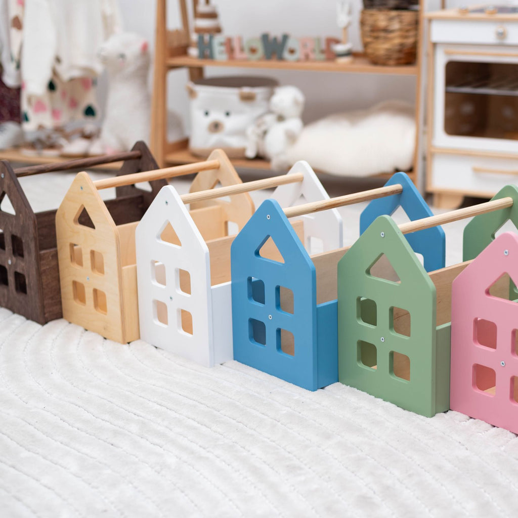 Dark Walnut Montessori Book Shelves - SJB-DIAMOND ELITES