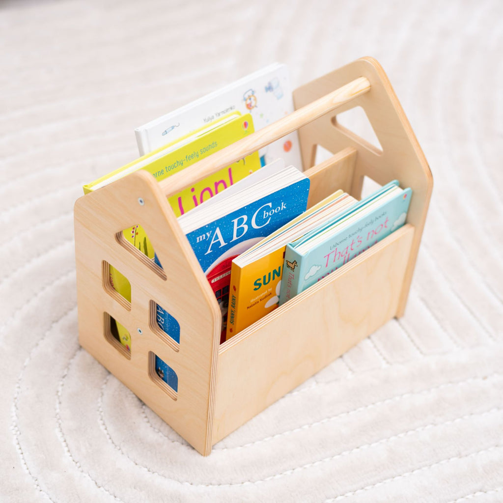 Dark Walnut Montessori Book Shelves - SJB-DIAMOND ELITES