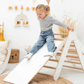 3 in 1 Montessori Climbing Set: Pikler Triangle + Sliding Ramp + Ladder - SJB-DIAMOND ELITES