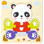 Montessori Games Baby Animals/traffic Kid's Cognition Puzzles Toys Wooden Cartoon Cognition Puzzle Toys Matching Education Game - SJB-DIAMOND ELITES