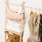 Wooden children's clothing rack - SJB-DIAMOND ELITES