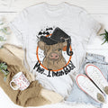 Moo I Mean Boo Cow Tee Peachy Sunday