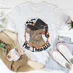 Moo I Mean Boo Cow Tee Peachy Sunday