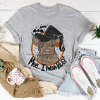 Moo I Mean Boo Cow Tee Peachy Sunday