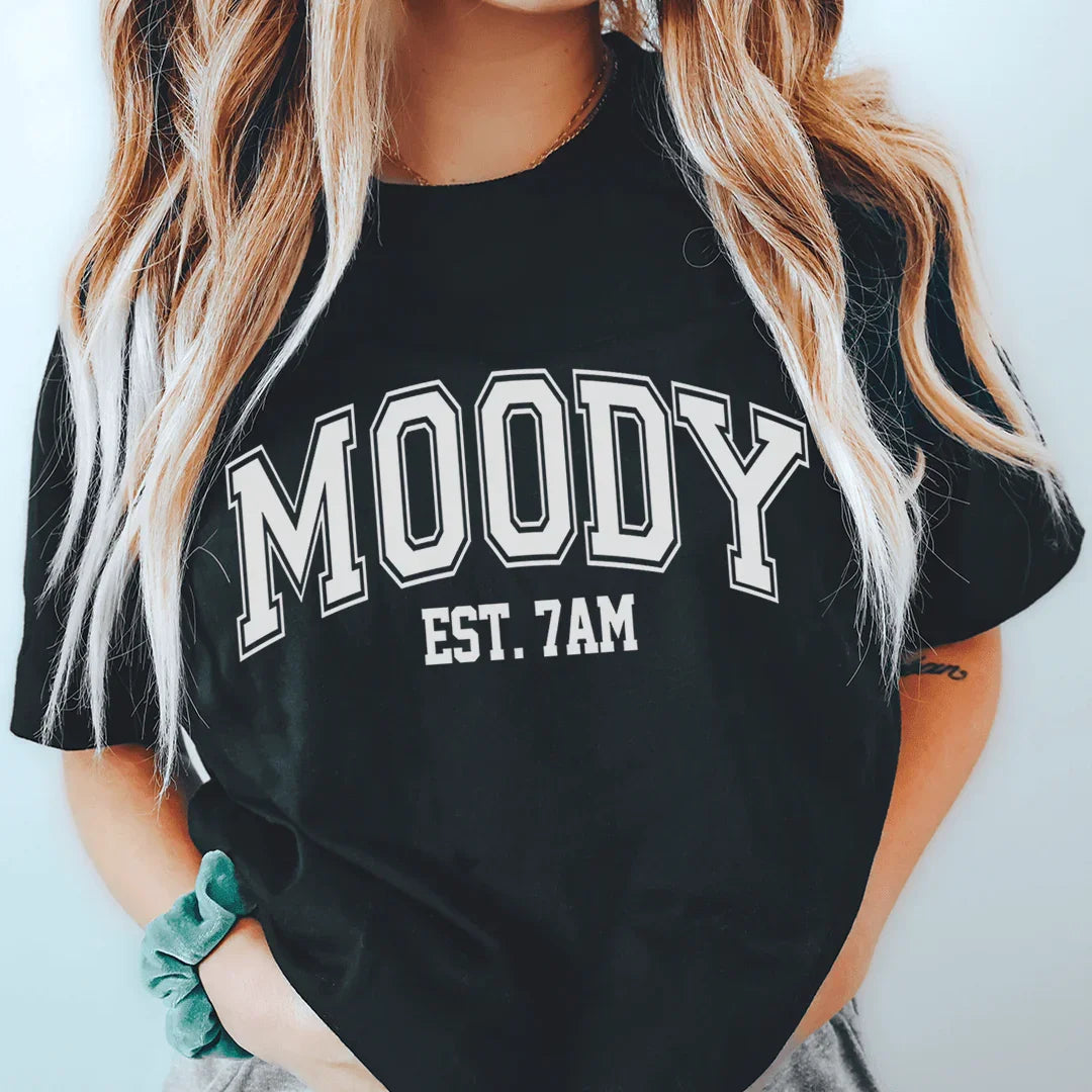 Moody Est. 7am Tee Peachy Sunday